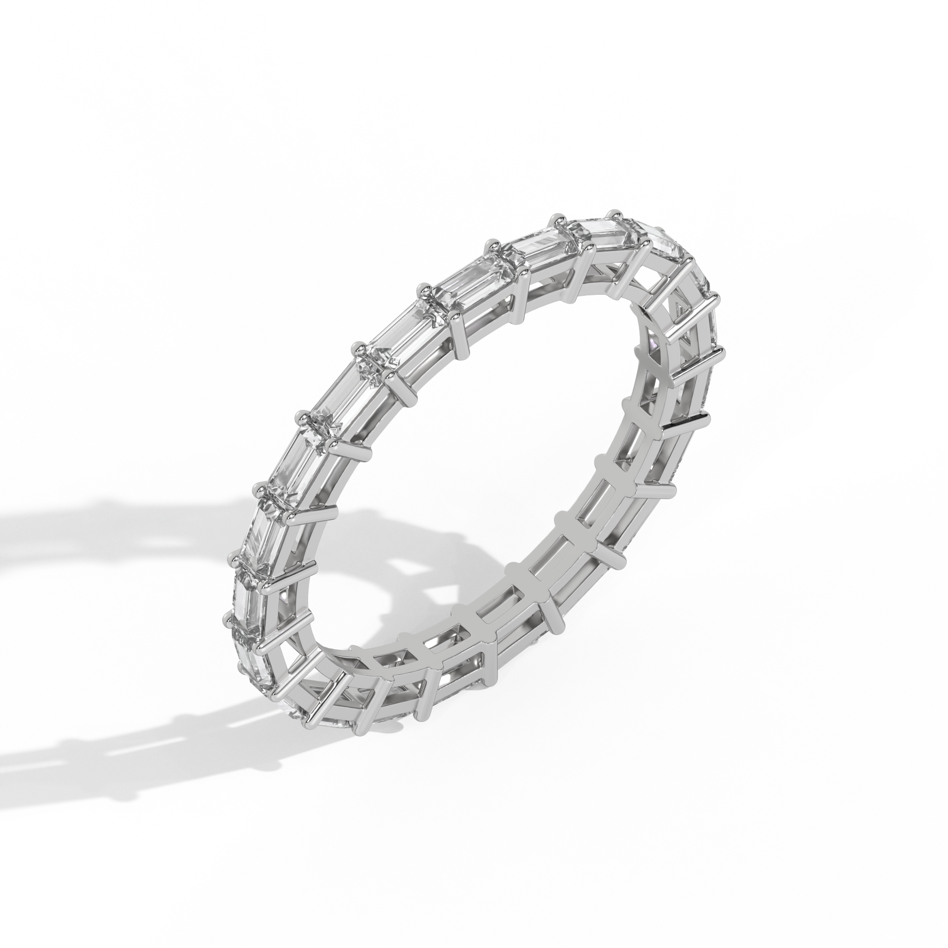 Baguette Eternity Ring East-West