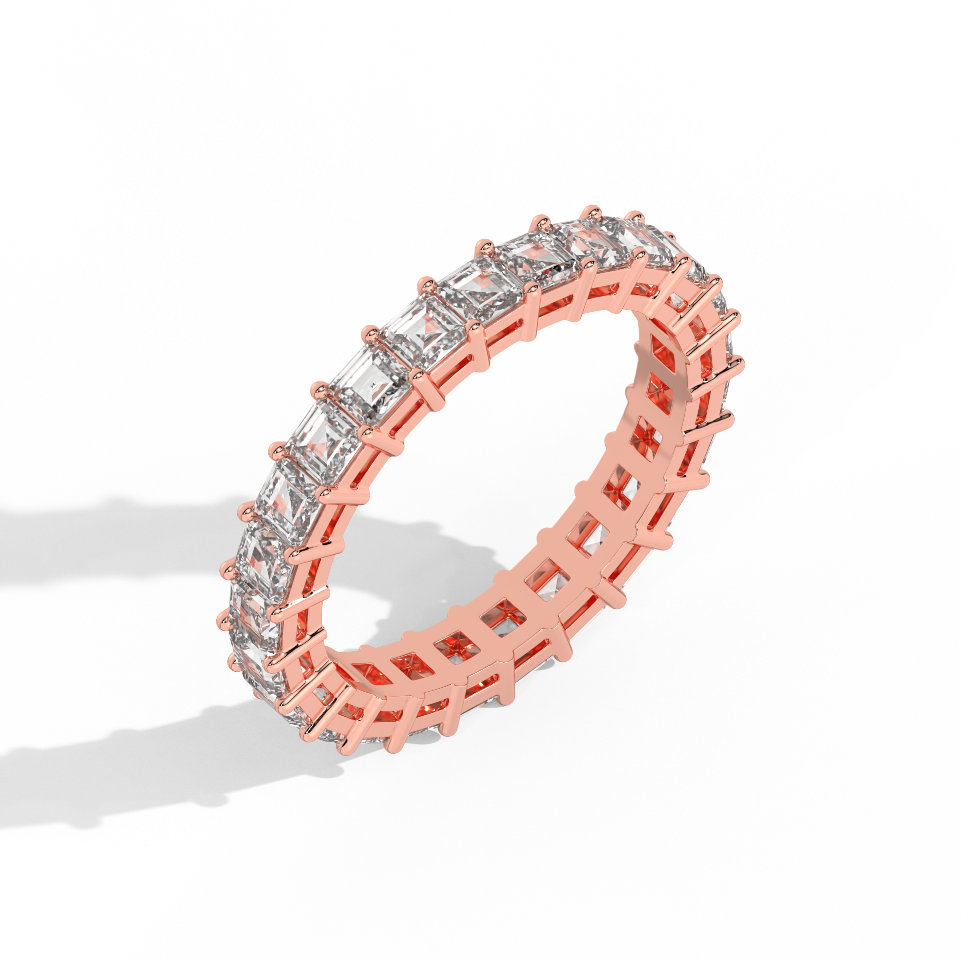 Carre Eternity Ring