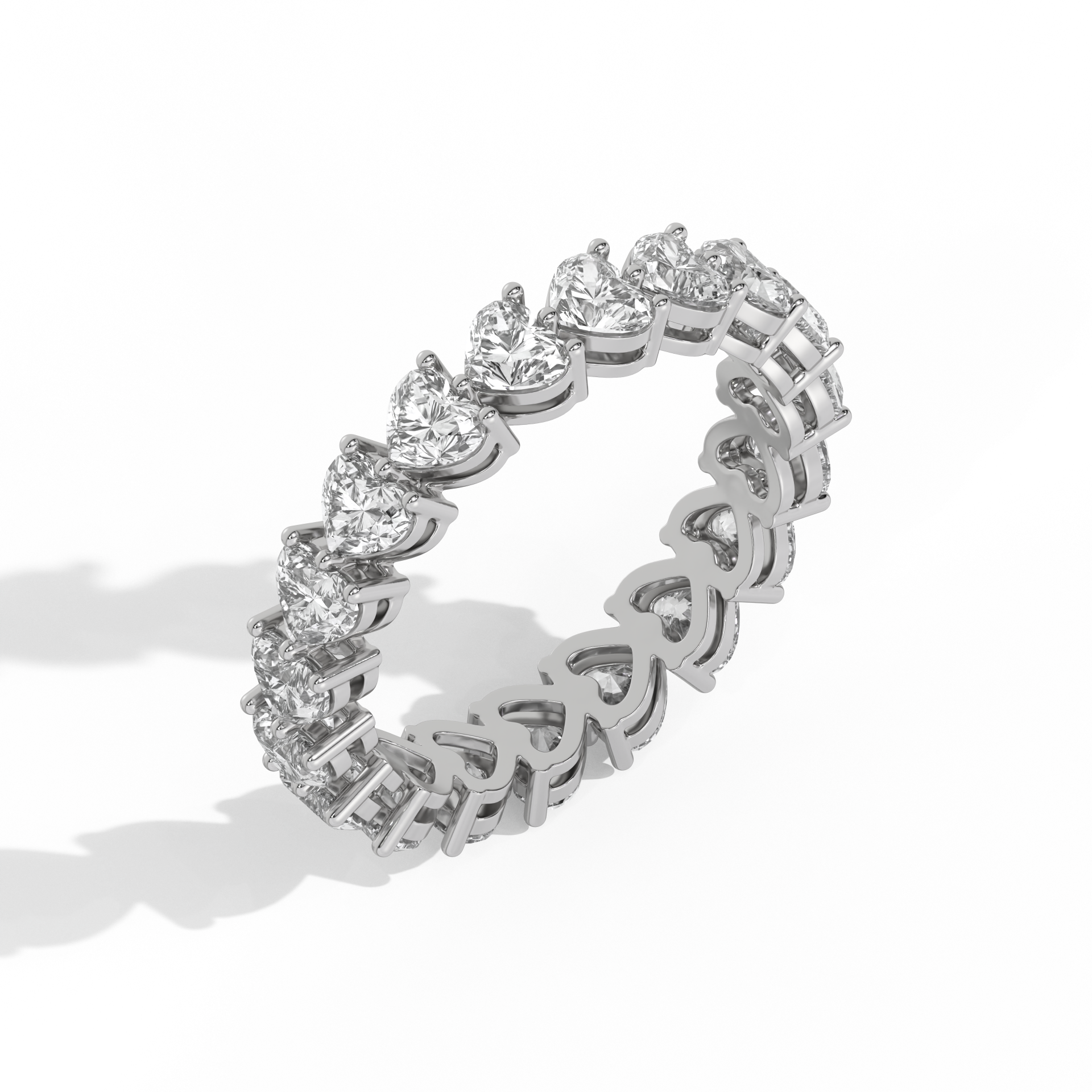 Heart Eternity Ring