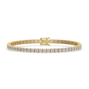 Asscher Tennis Bracelet