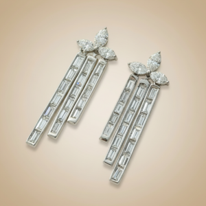 Marquise Baguette Earring