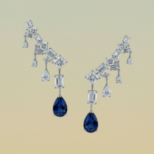 Emerald and Princess Earring