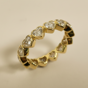 Heart Eternity Ring