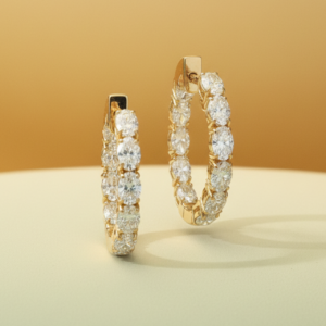 Oval In&Out hoops