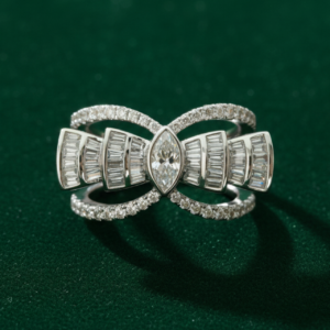 Marquise Baguette Ring